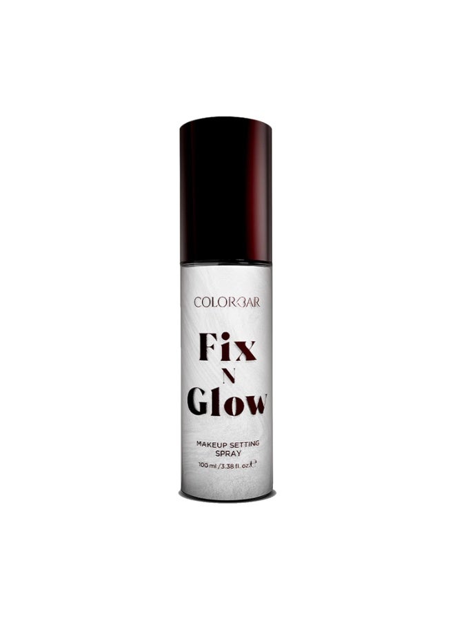Colorbar Fix N Glow Makeup Setting Spray,1 Count 100 ml - Image 1